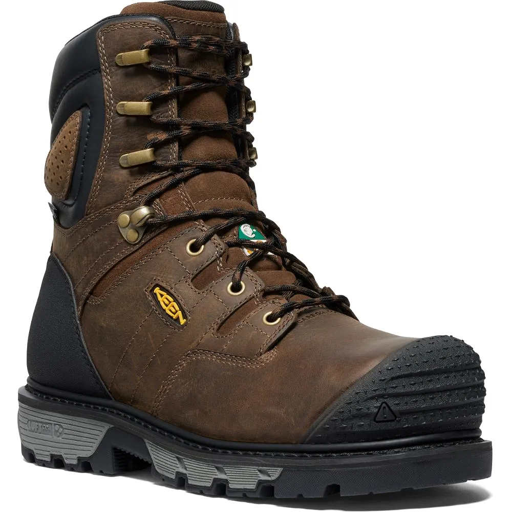 Keen Camden Men's 8 Waterproof Composite Toe Work Boot 1027678 - Brown