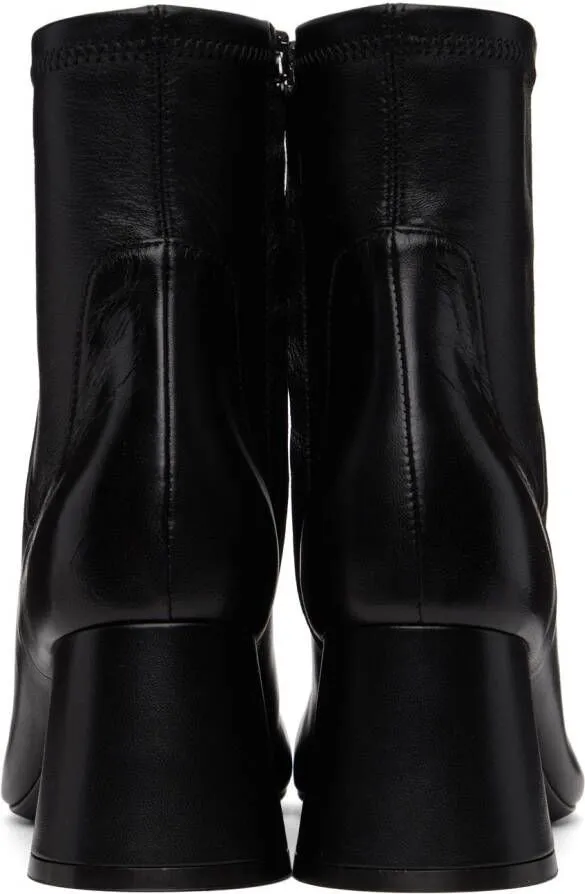 KHAITE Black Wythe Boots