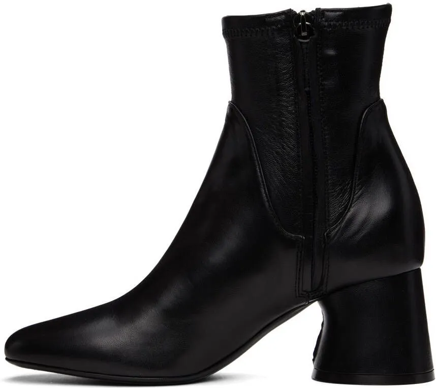 KHAITE Black Wythe Boots