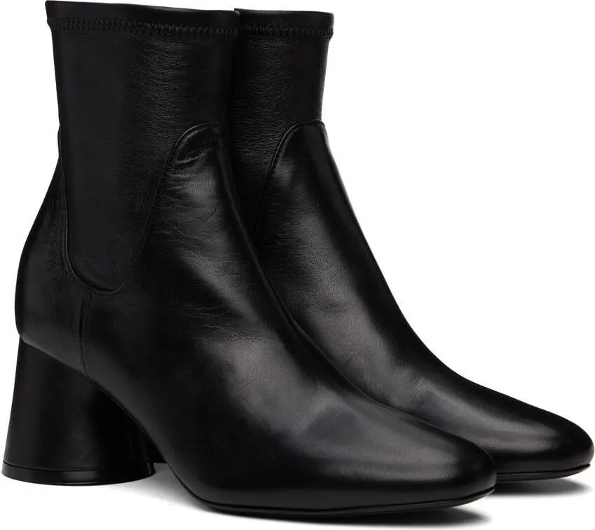 KHAITE Black Wythe Boots