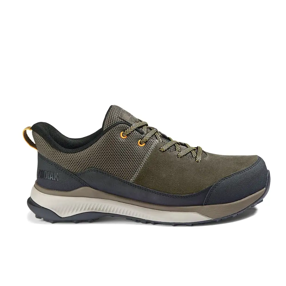 Kodiak Quicktrail Leather Men's Composite Toe Work Safety Athletic Shoe 835CFS - Fossil