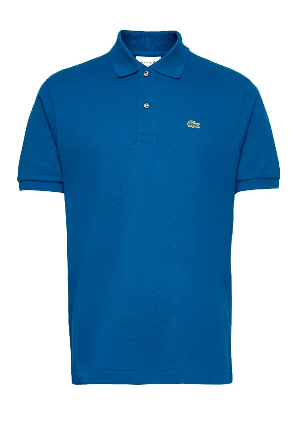 Lacoste Slim S/S Polo Piké Blue