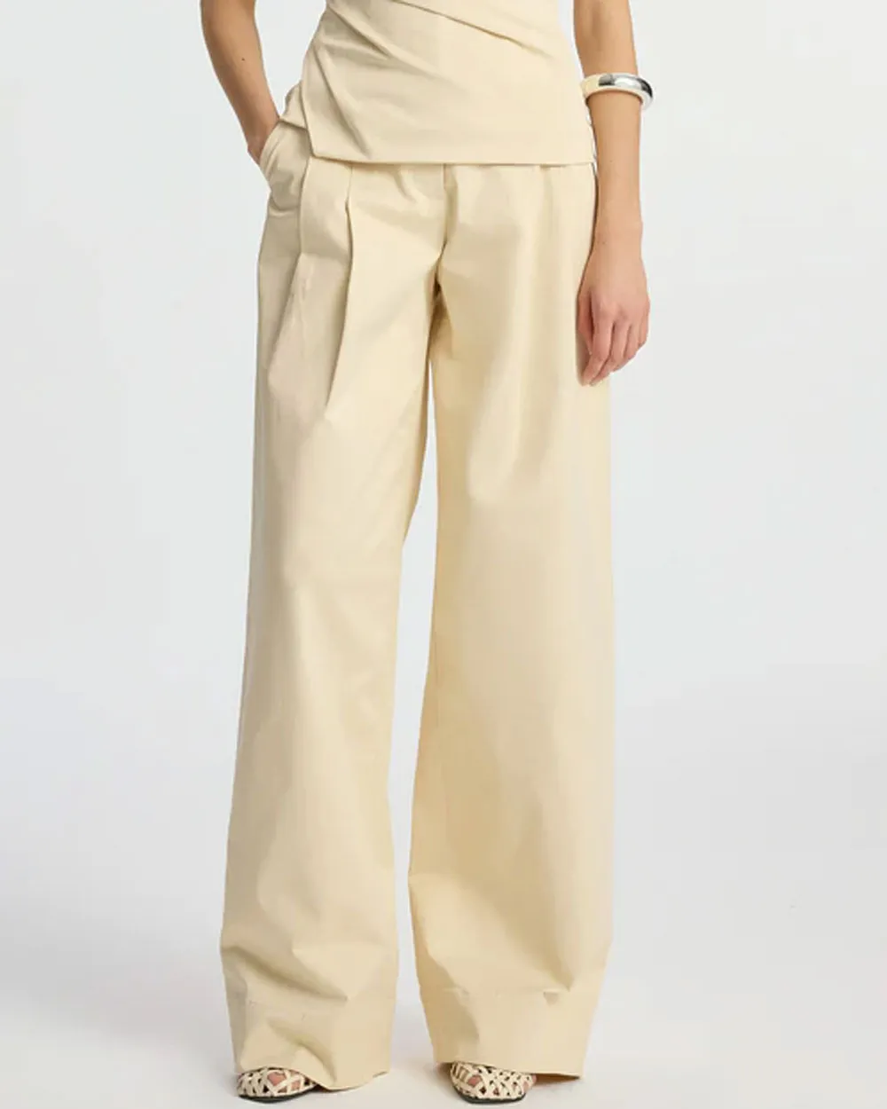 Latte Bennett Wide Leg Pant