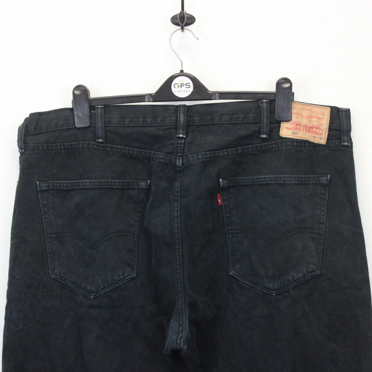LEVIS 501 Jeans Black | W44 L34