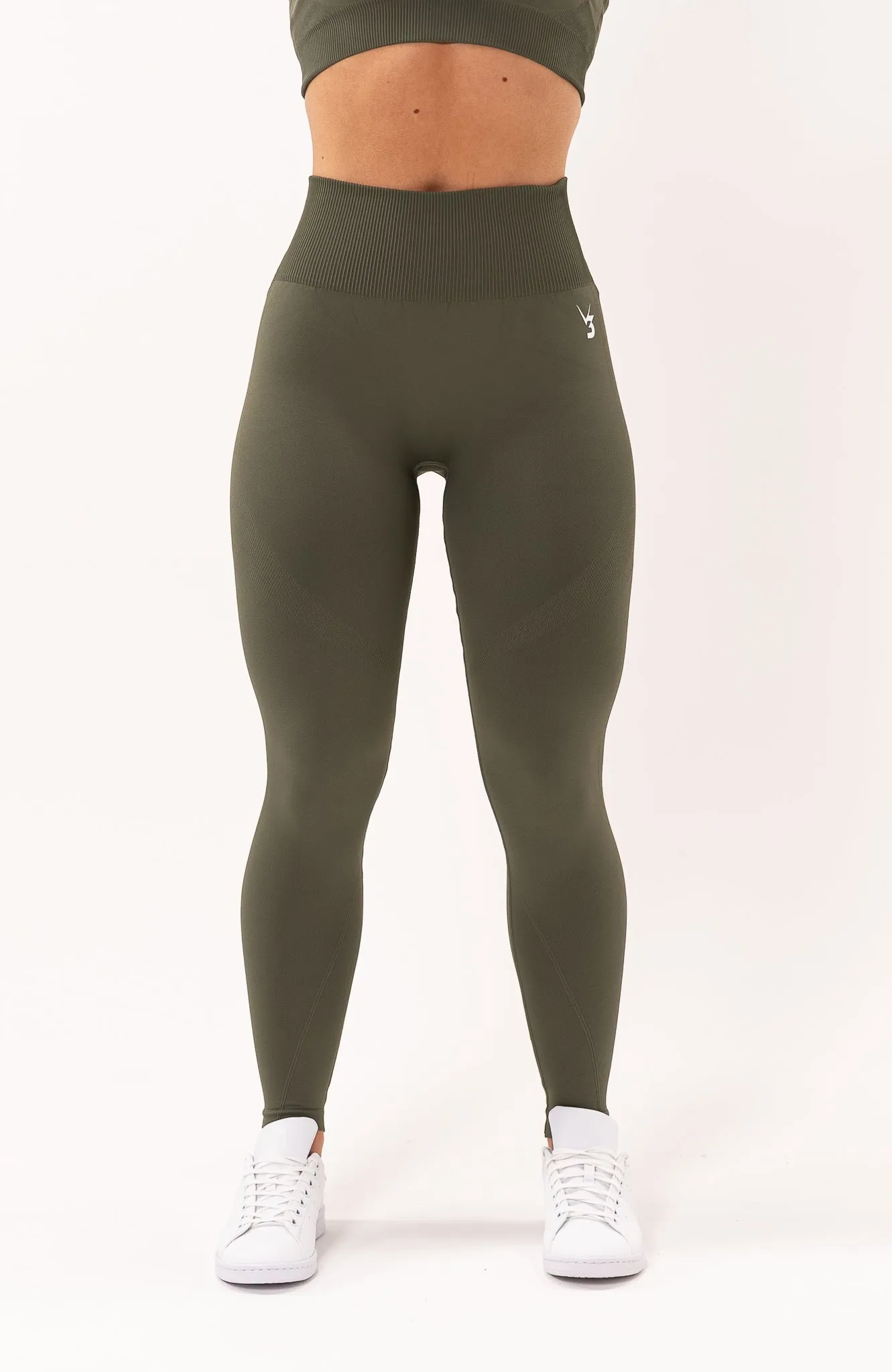 Limitless Seamless Leggings - Olive Fade