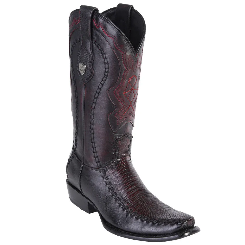 Lizard Dubai Toe Mens Cowboy Boots