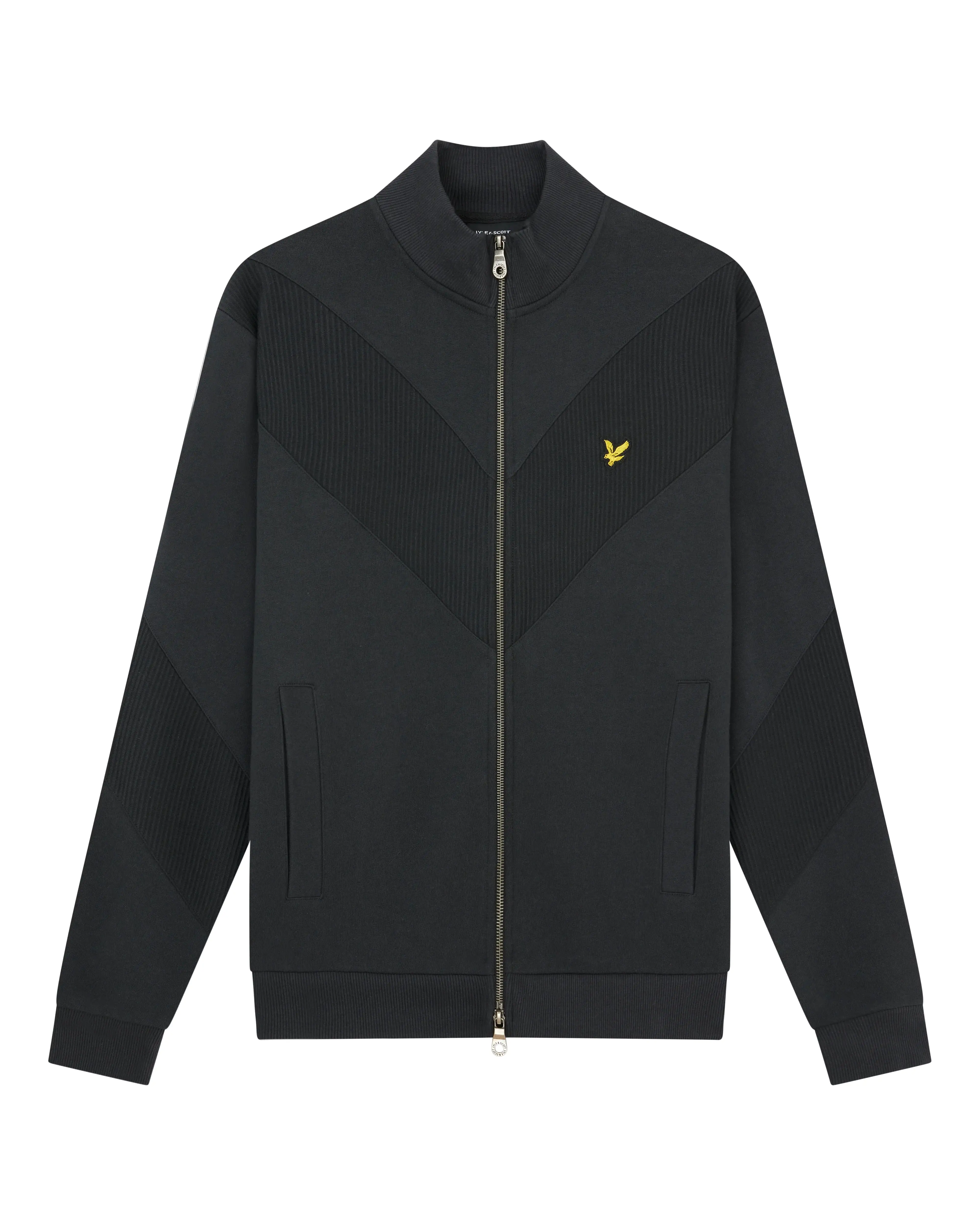 Lyle & Scott Mens Chevron Zip Though Track Jacket