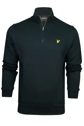 Lyle & Scott Mens Loopback Quarter Zip Sweat Jumper