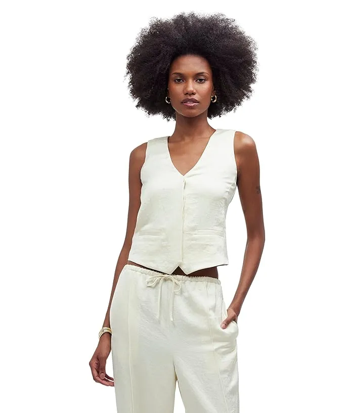 Madewell Button-Front Vest Top