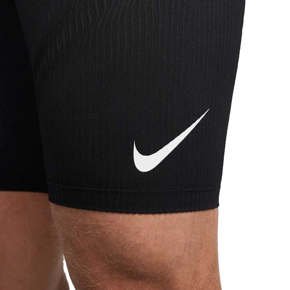 Men's Nike Aeroswift Dri-FIT ADV Running 1/2-Length Tights - Black/Summit White