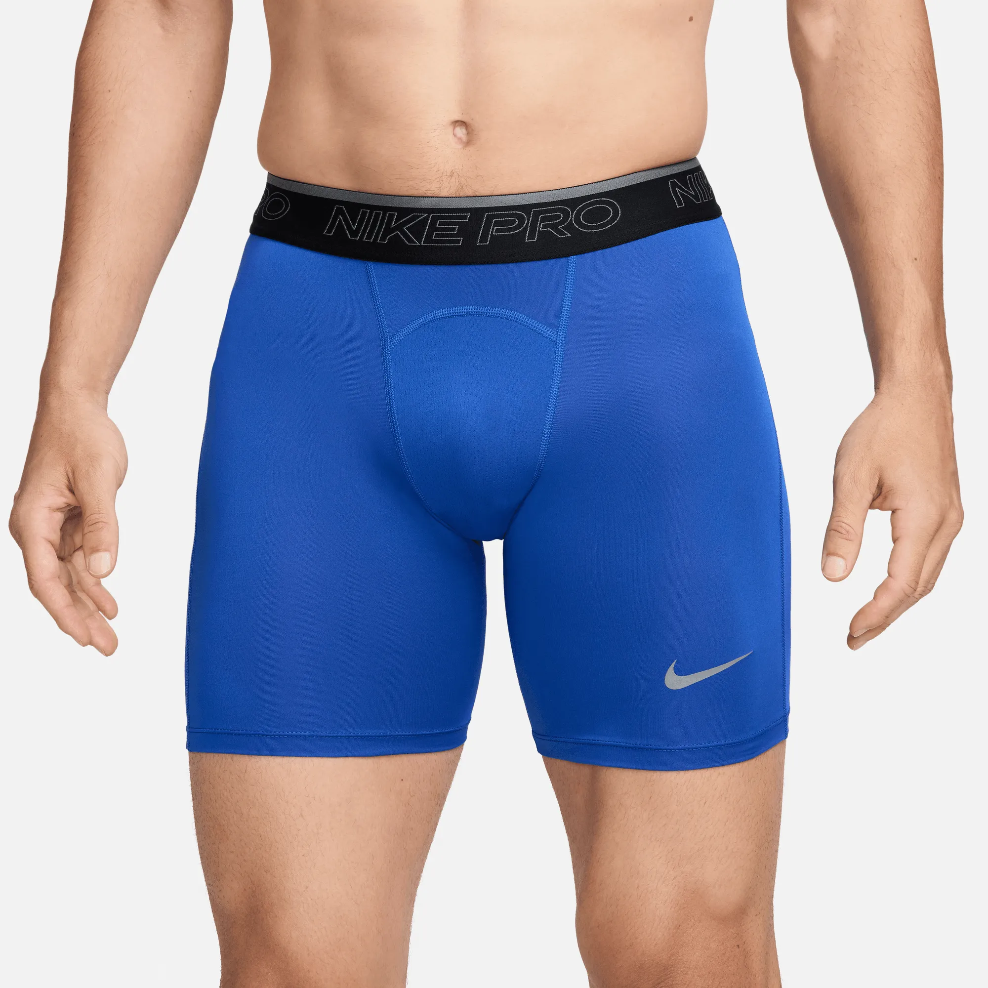 Men's Nike Pro Short (493 - Game Royal/Cool Grey)