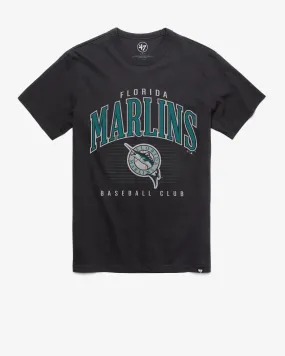 MIAMI MARLINS COOPERSTOWN DOUBLE HEADER '47 FRANKLIN TEE