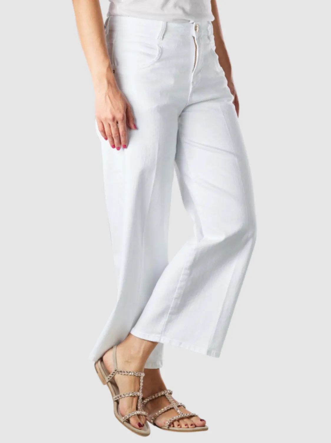 Mos Mosh - Callie Colour Jeans White