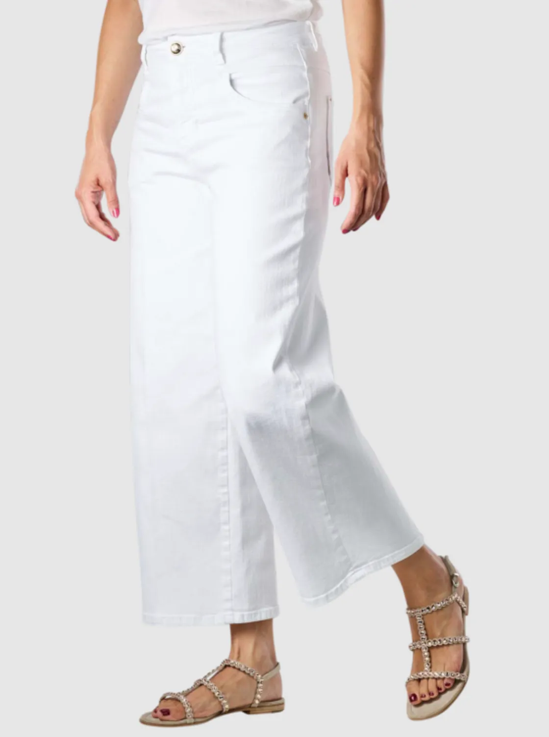 Mos Mosh - Callie Colour Jeans White