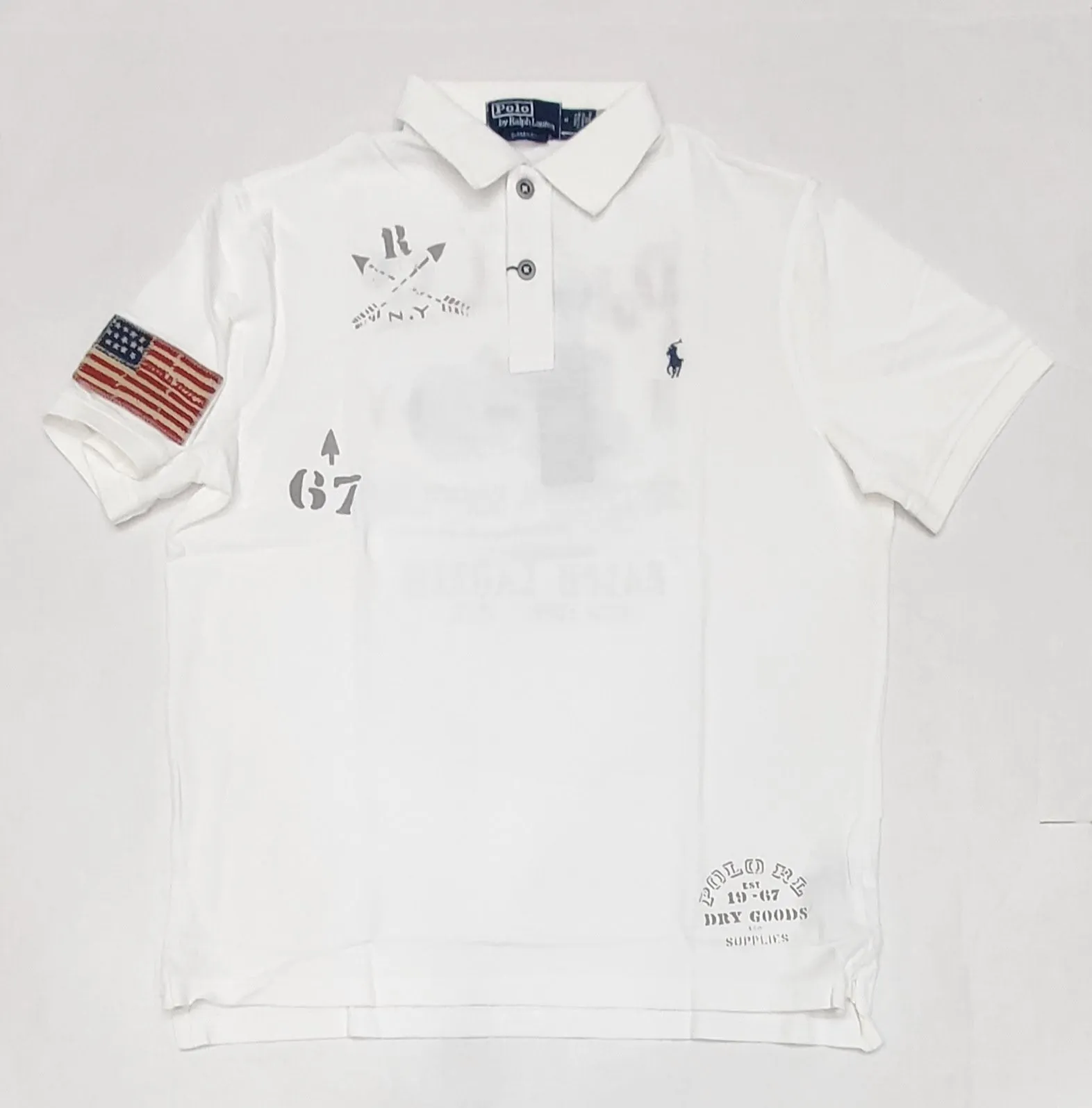 Nwt Polo R.L.C Dry Goods and Supplies Polo Classic Fit Shirt