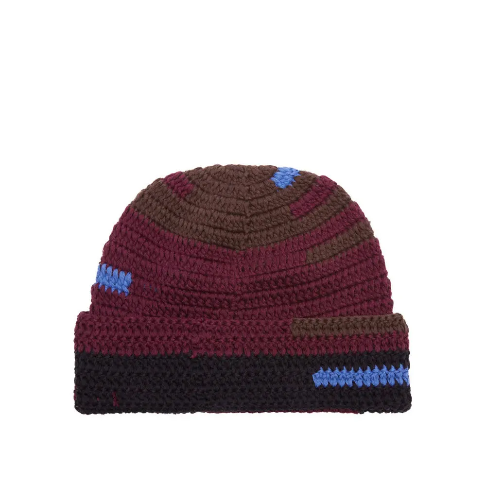 OBEY FAIRMOUNT CROCHET BEANIE // POTENT PURPLE MULTI