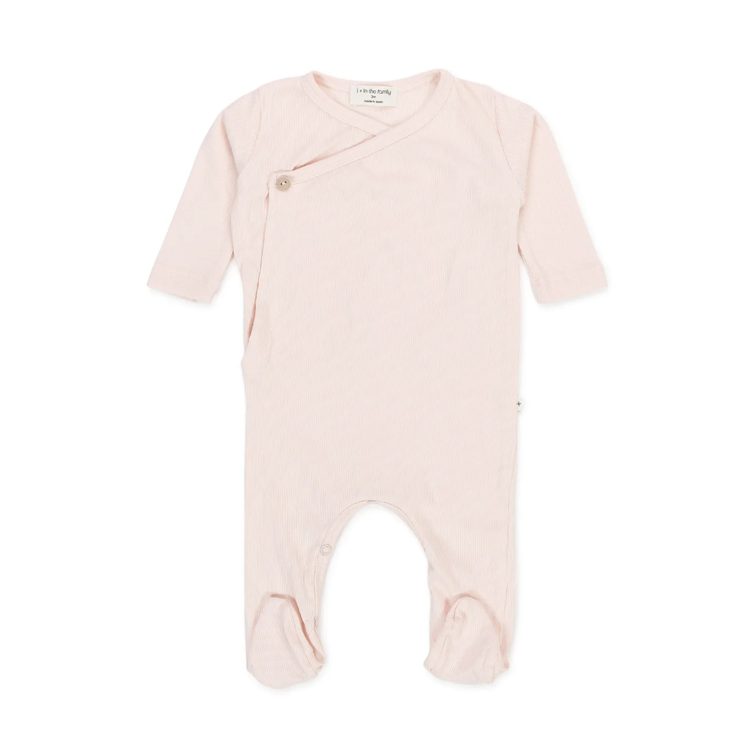 One More In The Family Pink Corina Romper For Baby Girl