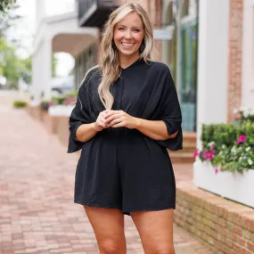 Outback Romper, Black