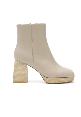 Paint the Town Taupe Bootie