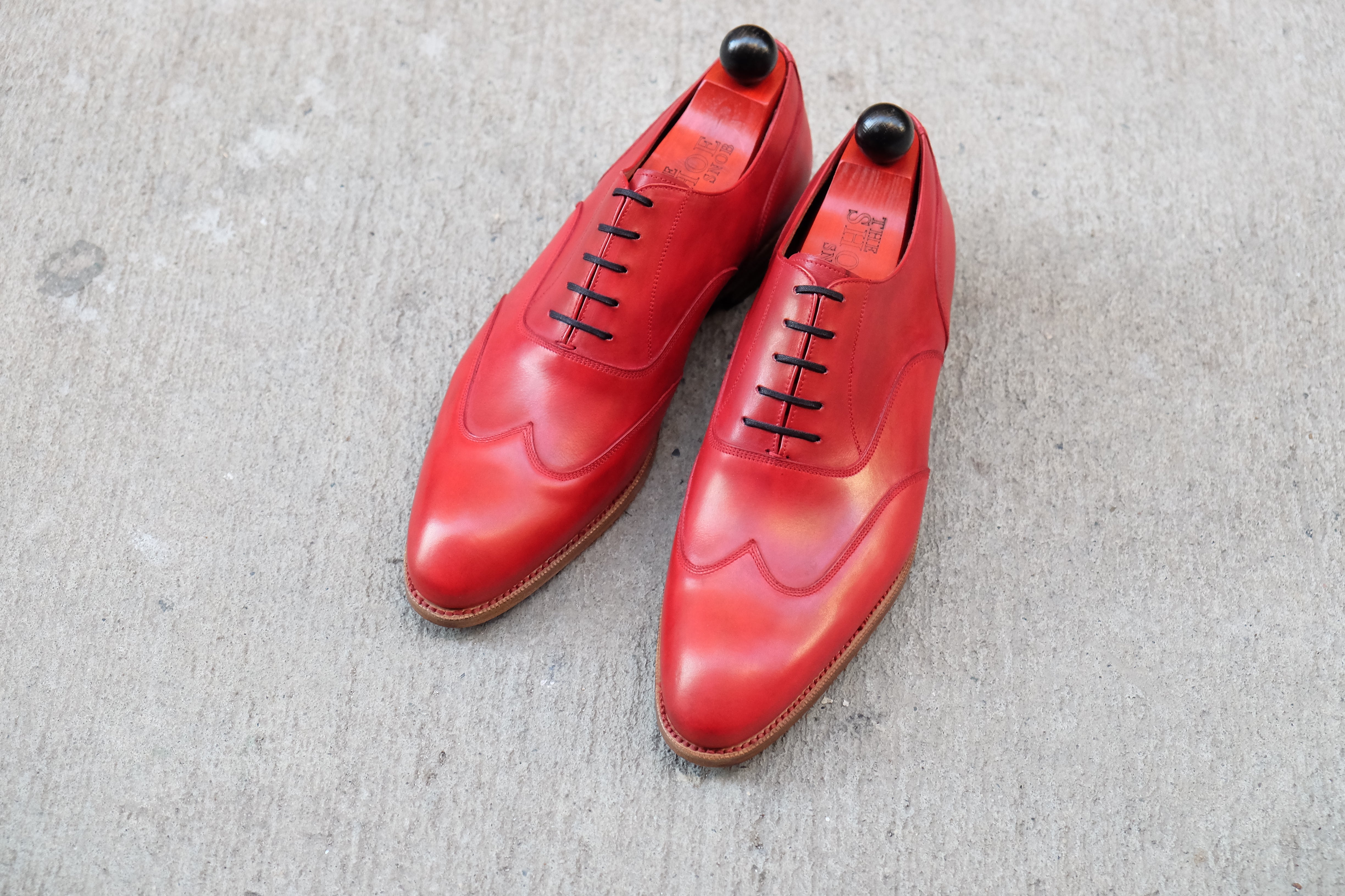 Pullman - MTO - Unfinished Red Calf - NGT Last - Natural Single Leather Sole