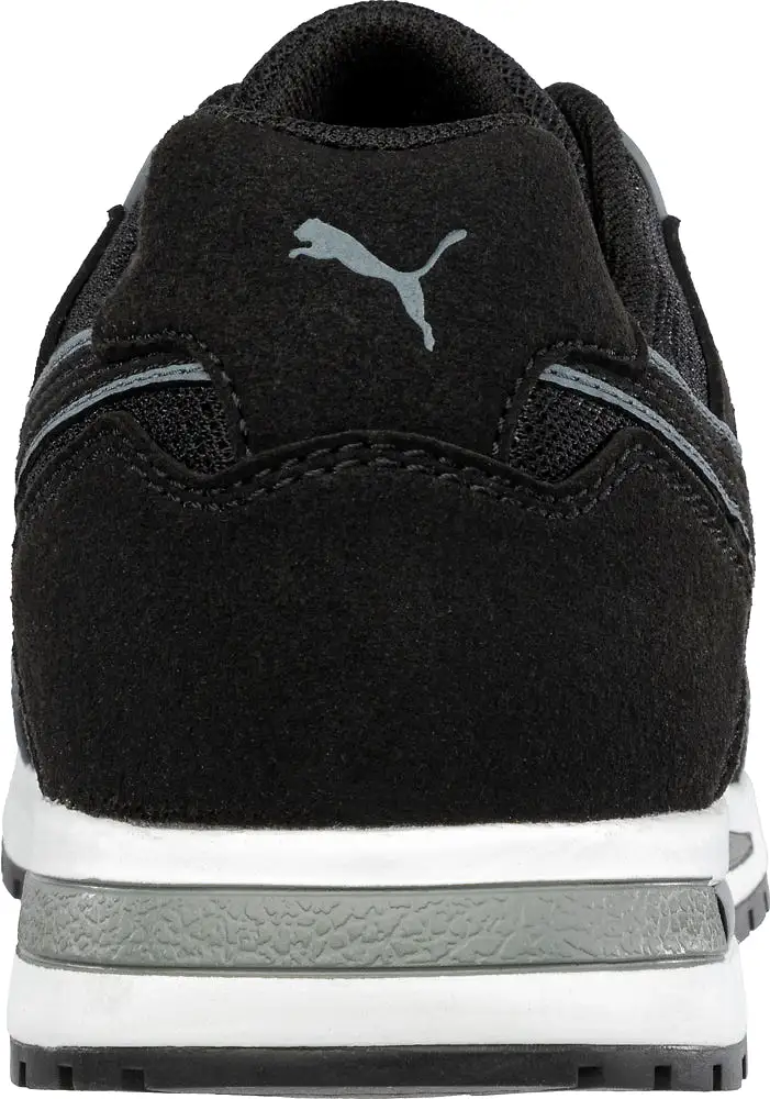 'Puma' Men's Frontside Low ESD Comp Toe - Black / Grey