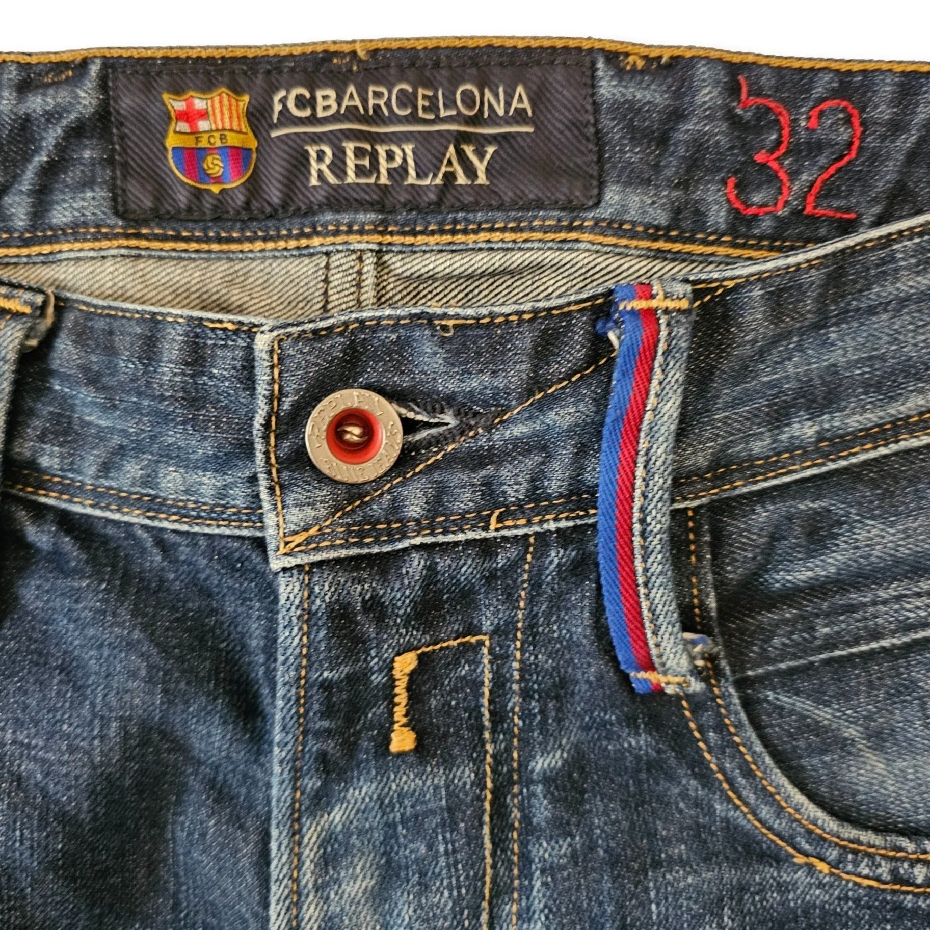 Replay FC Barcelona jeans Made in Italy