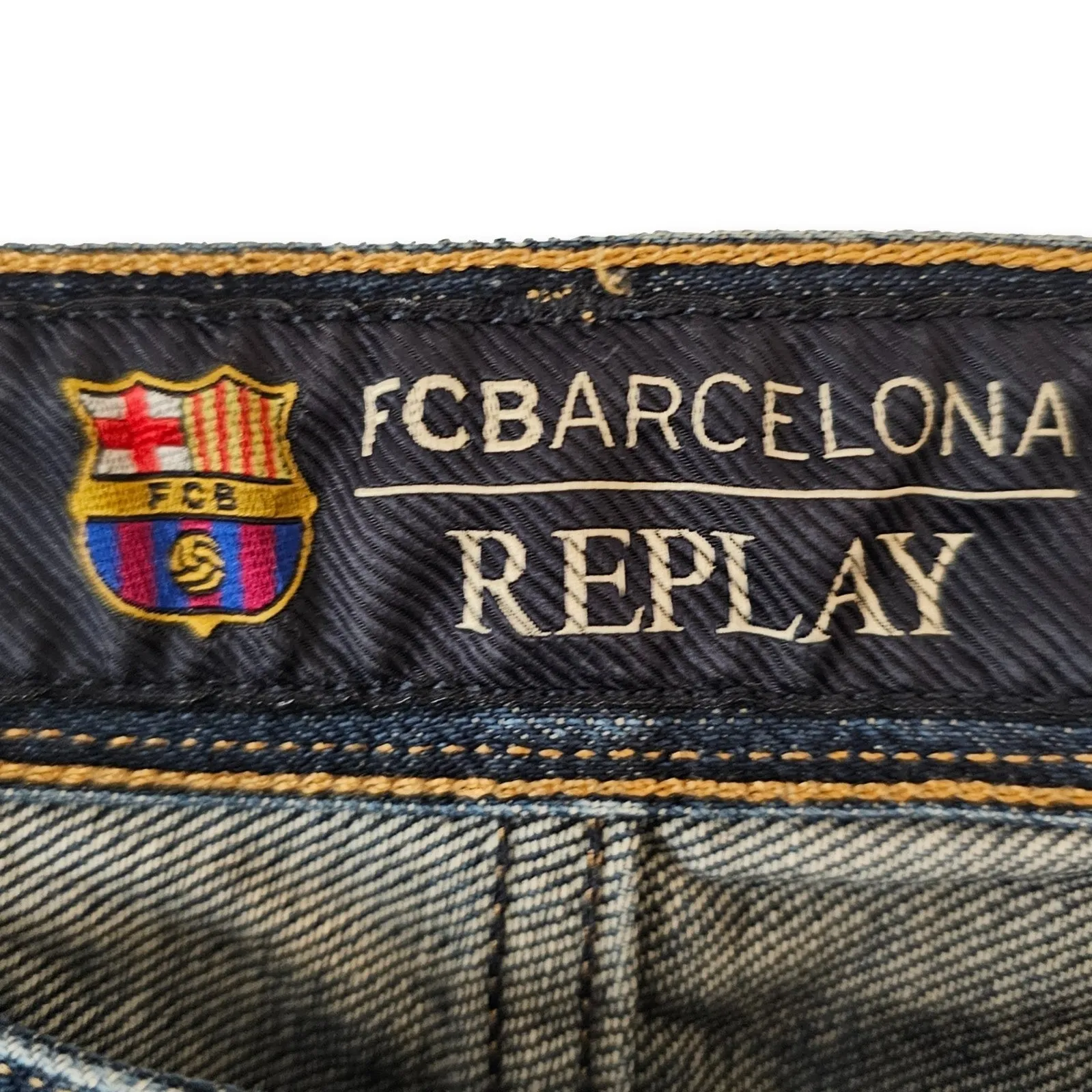 Replay FC Barcelona jeans Made in Italy