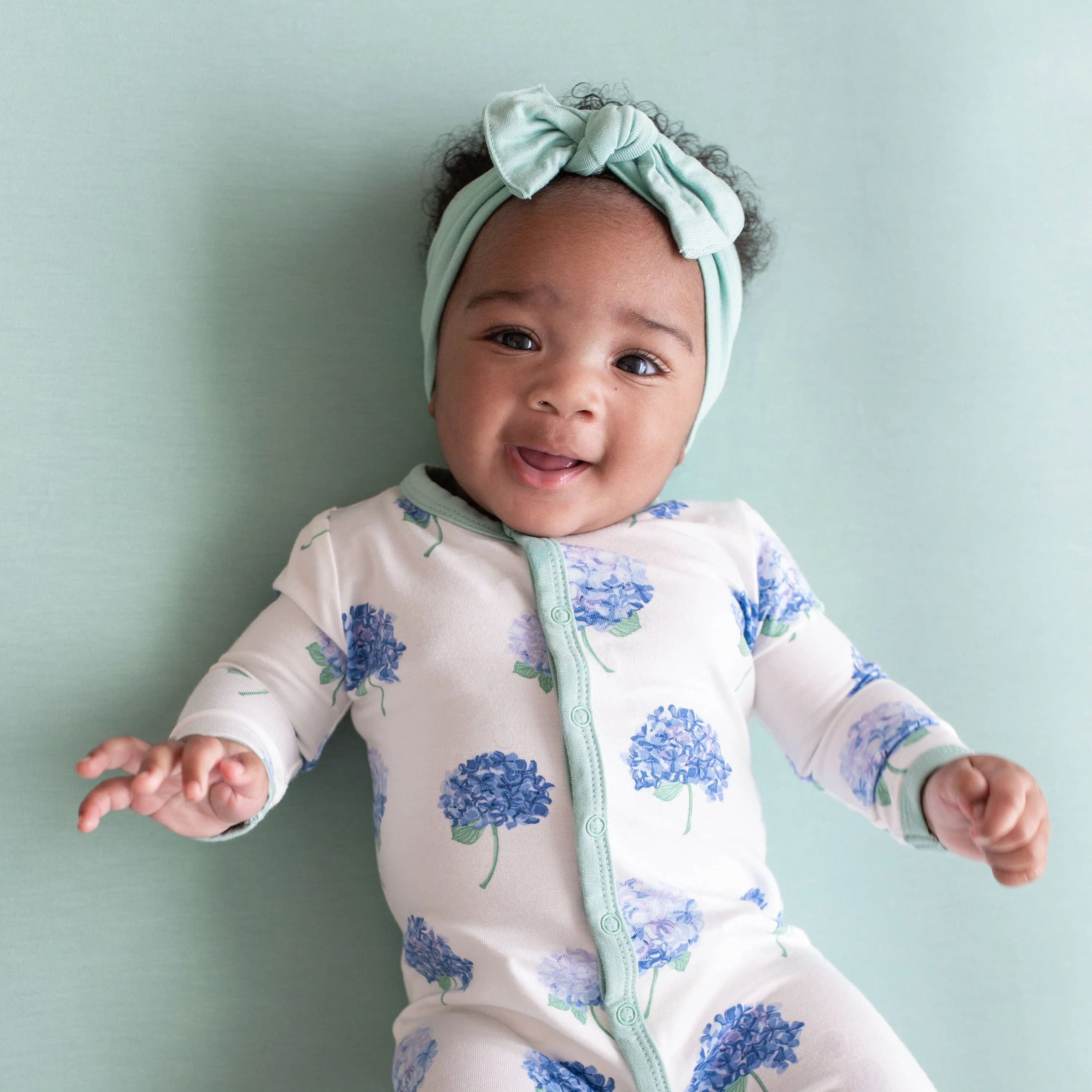 Romper in Hydrangea