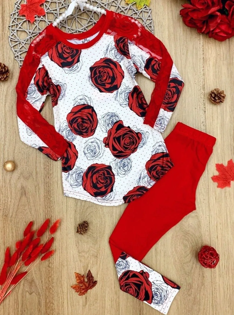 Rose Garden Legging Set