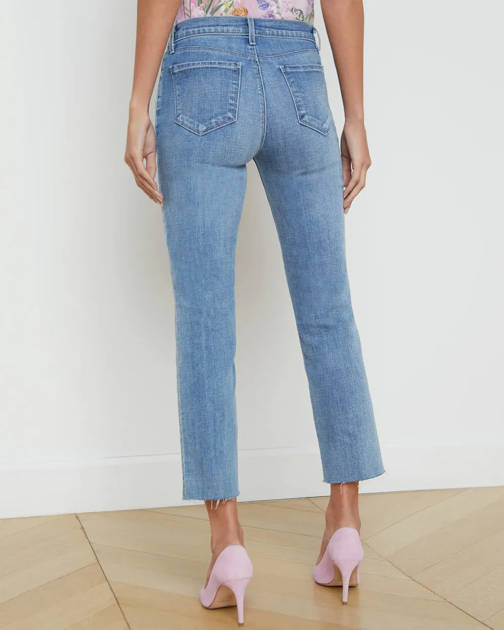 Sada Crop Slim Jean in Tuscany