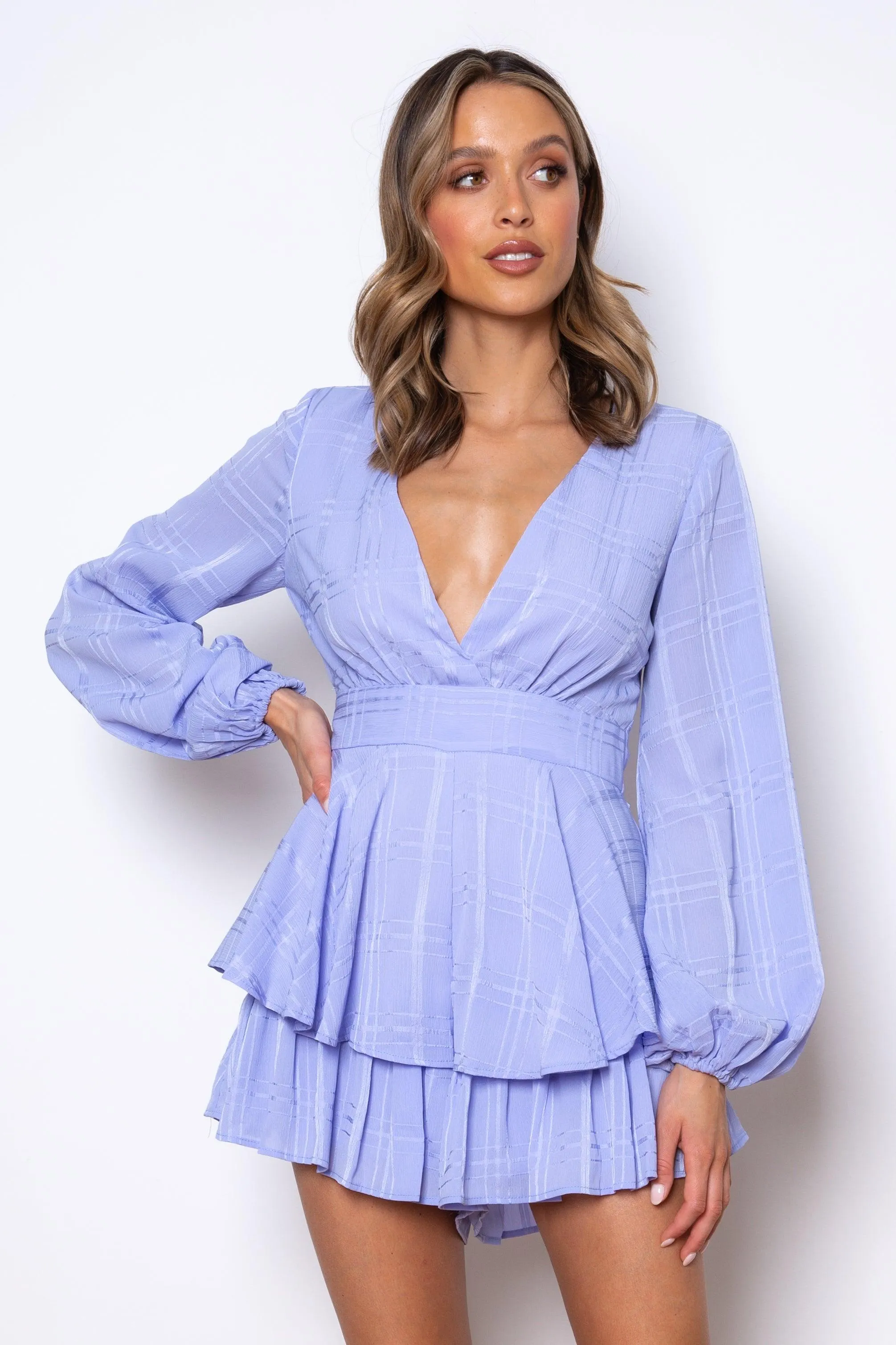 Santa Rosa Romper - Lavender