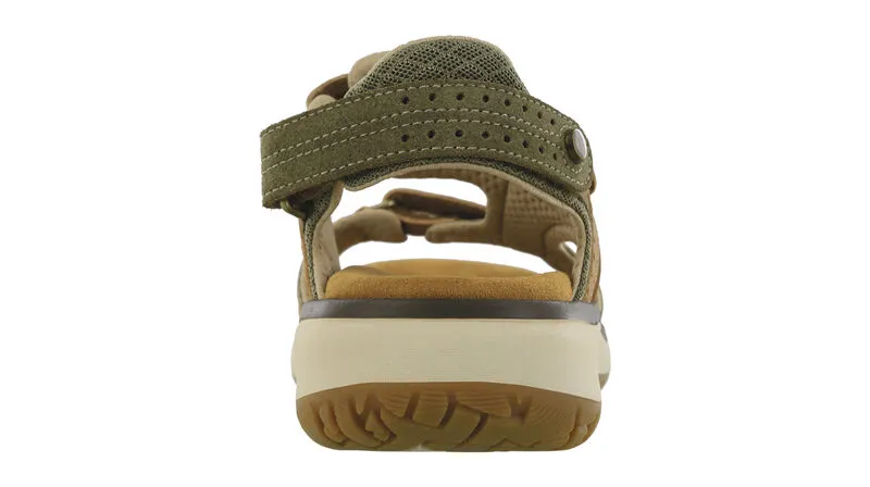 SAS Womens Embark Sandal- Live Oak Leather