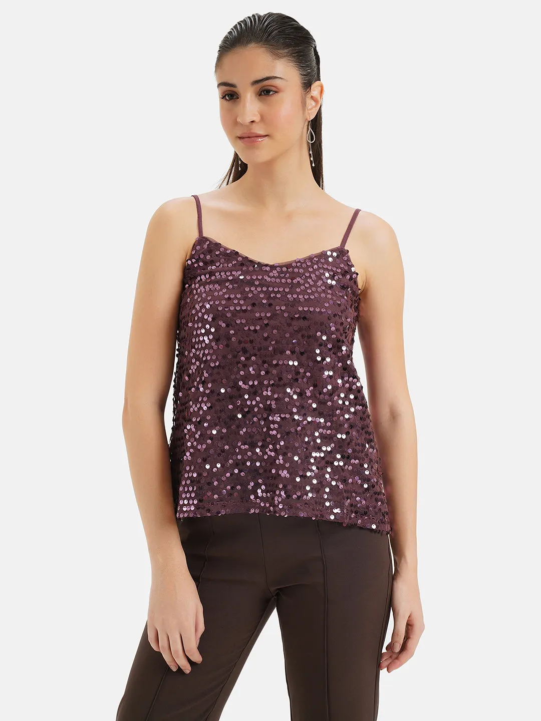 Sequin Cami Top