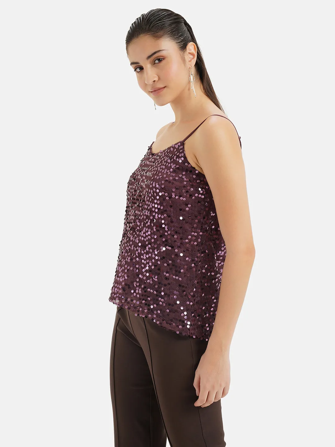 Sequin Cami Top