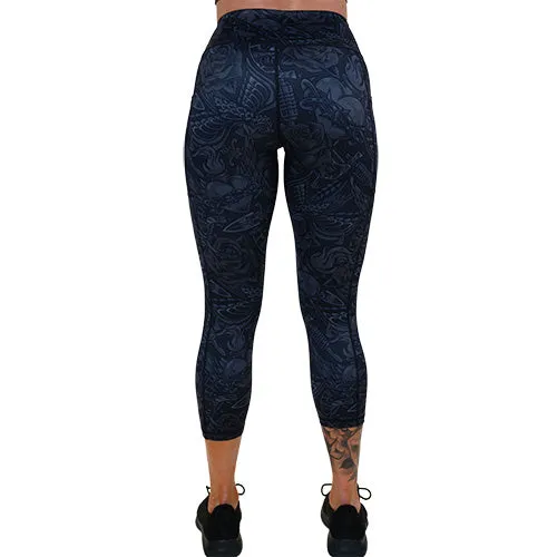 Shadow Vintage Tattoo Leggings