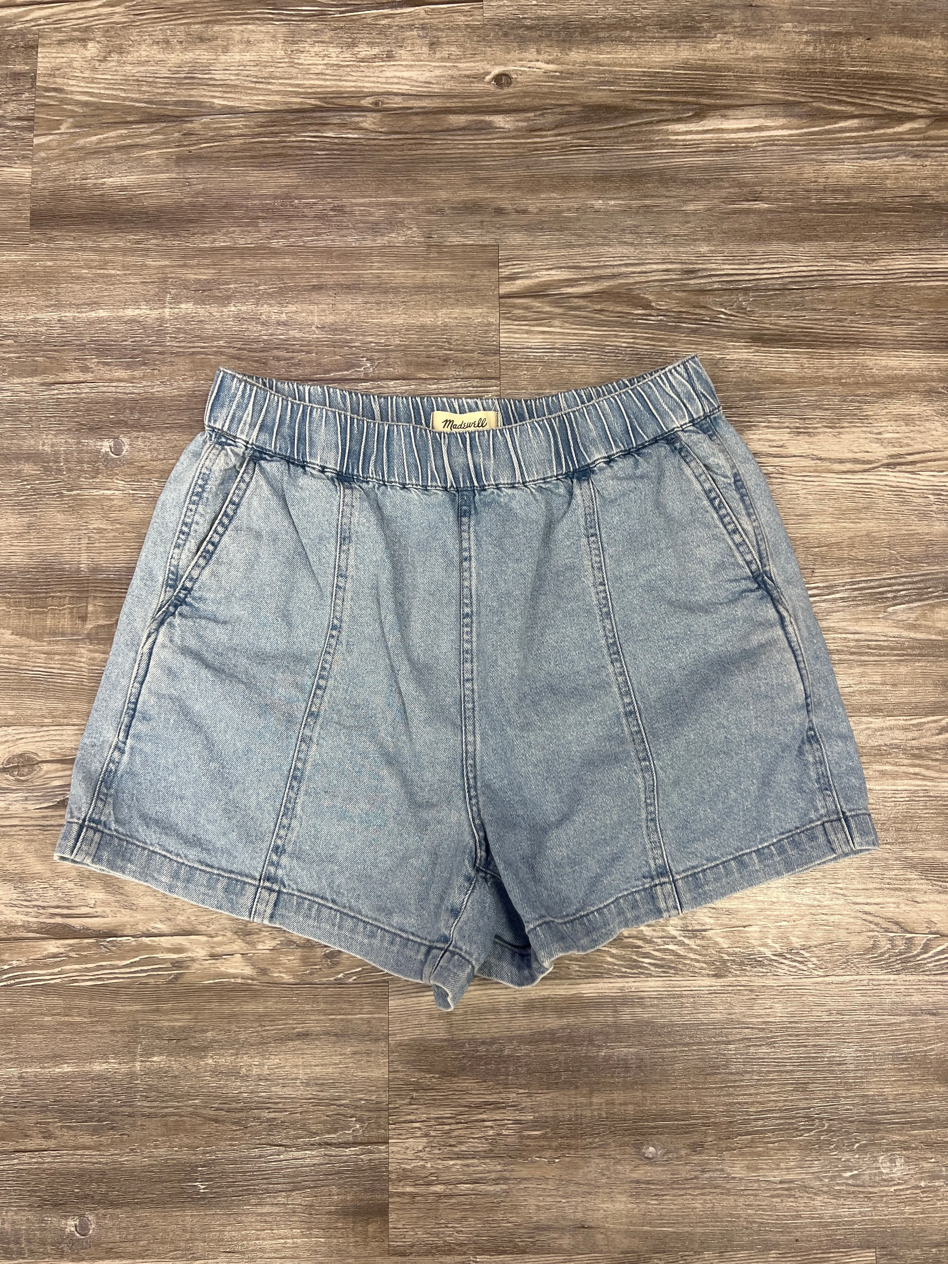 Shorts By Madewell In Blue Denim, Size: S