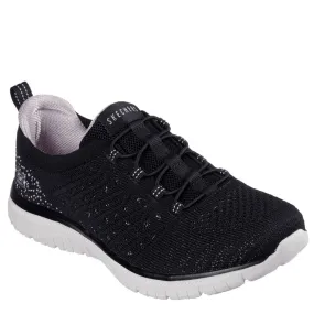 SKECHERS  WOMENS VIRTUE SHOW RUNNER SLIP ON SNEAKER