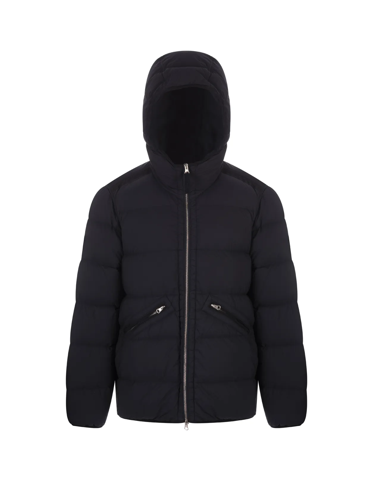 STONE ISLAND Navy BLue Blouson In SEAMLESS TUNNEL NYLON DOWN -TC