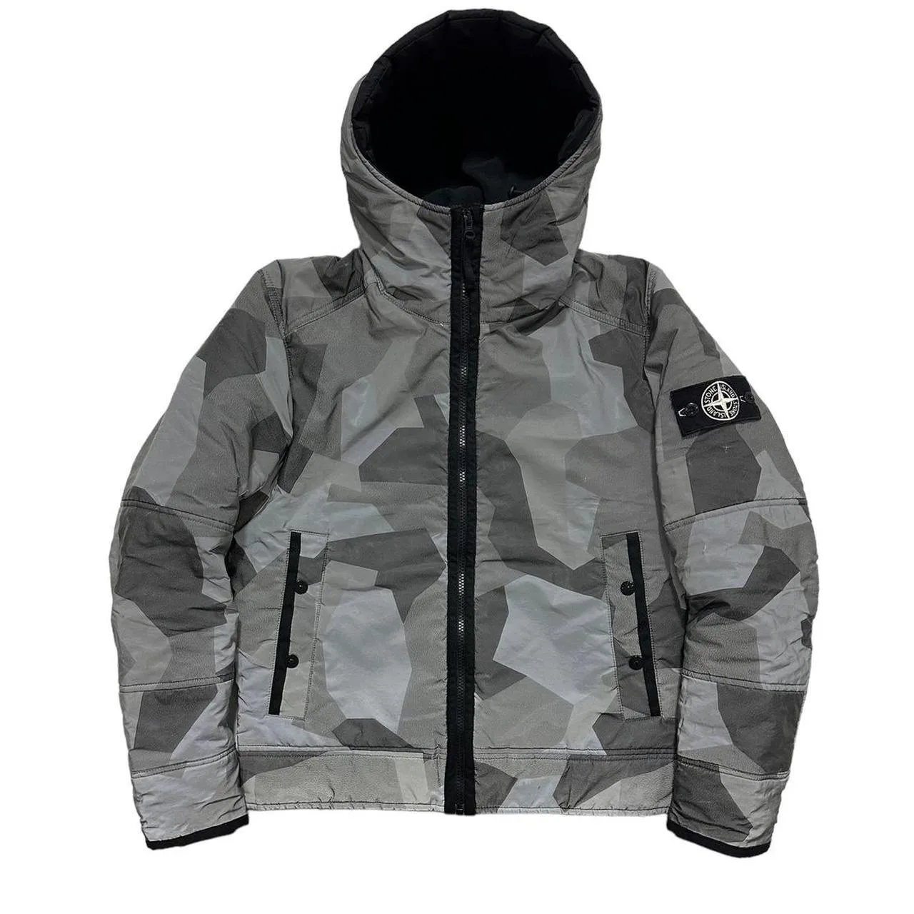 Stone Island Reflective Camouflage Jacket