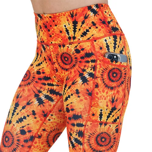 Sunset Tie Dye Leggings