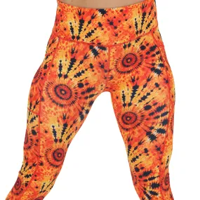 Sunset Tie Dye Leggings