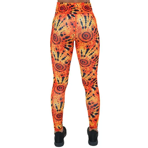 Sunset Tie Dye Leggings