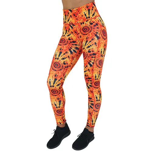 Sunset Tie Dye Leggings