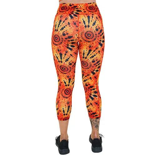 Sunset Tie Dye Leggings