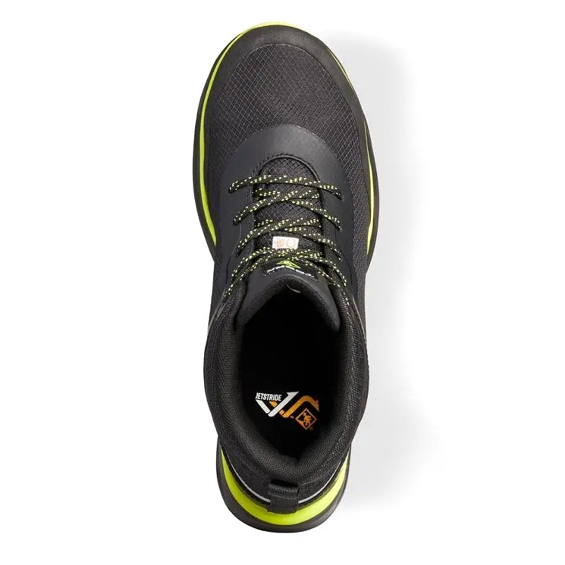 Terra Lites MID TR0A4NRTA35 Unisex Composite Toe Athletic Safety Shoe - Black/Lime