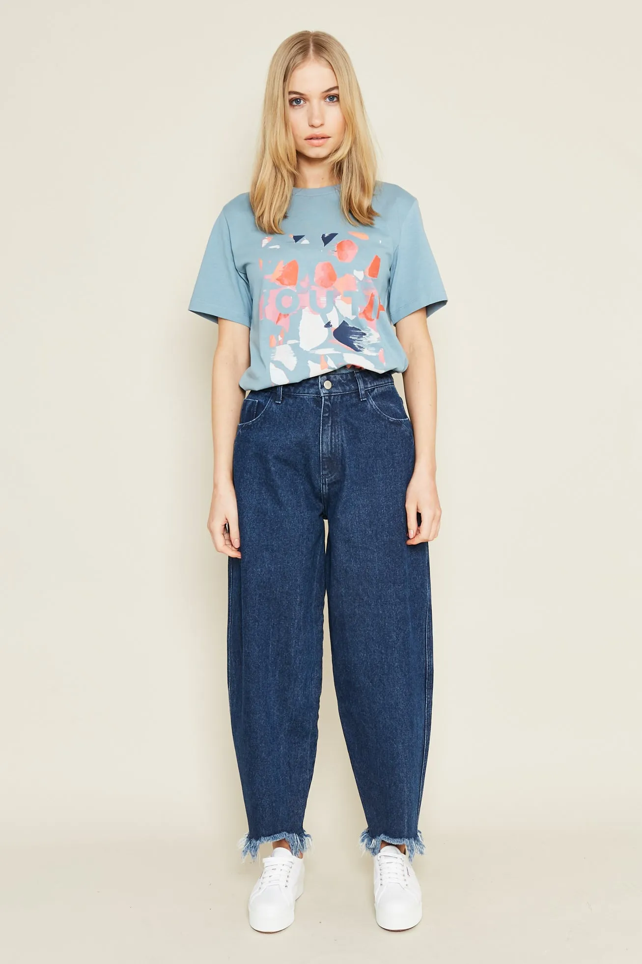 TERRAZZO TEE - BLUE