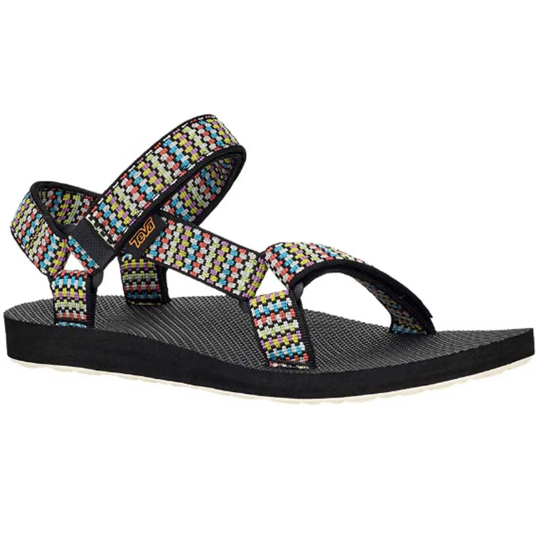 Teva Original Universal Sandal Dot Matrix Black Multi (Women's)