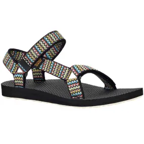 Teva Original Universal Sandal Dot Matrix Black Multi (Women's)