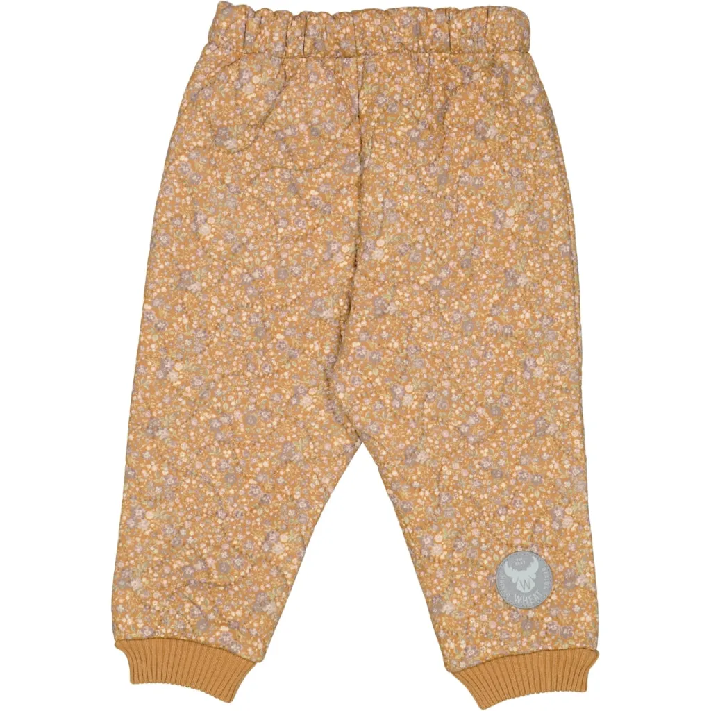 Thermo Pants Alex LTD - golden flowers