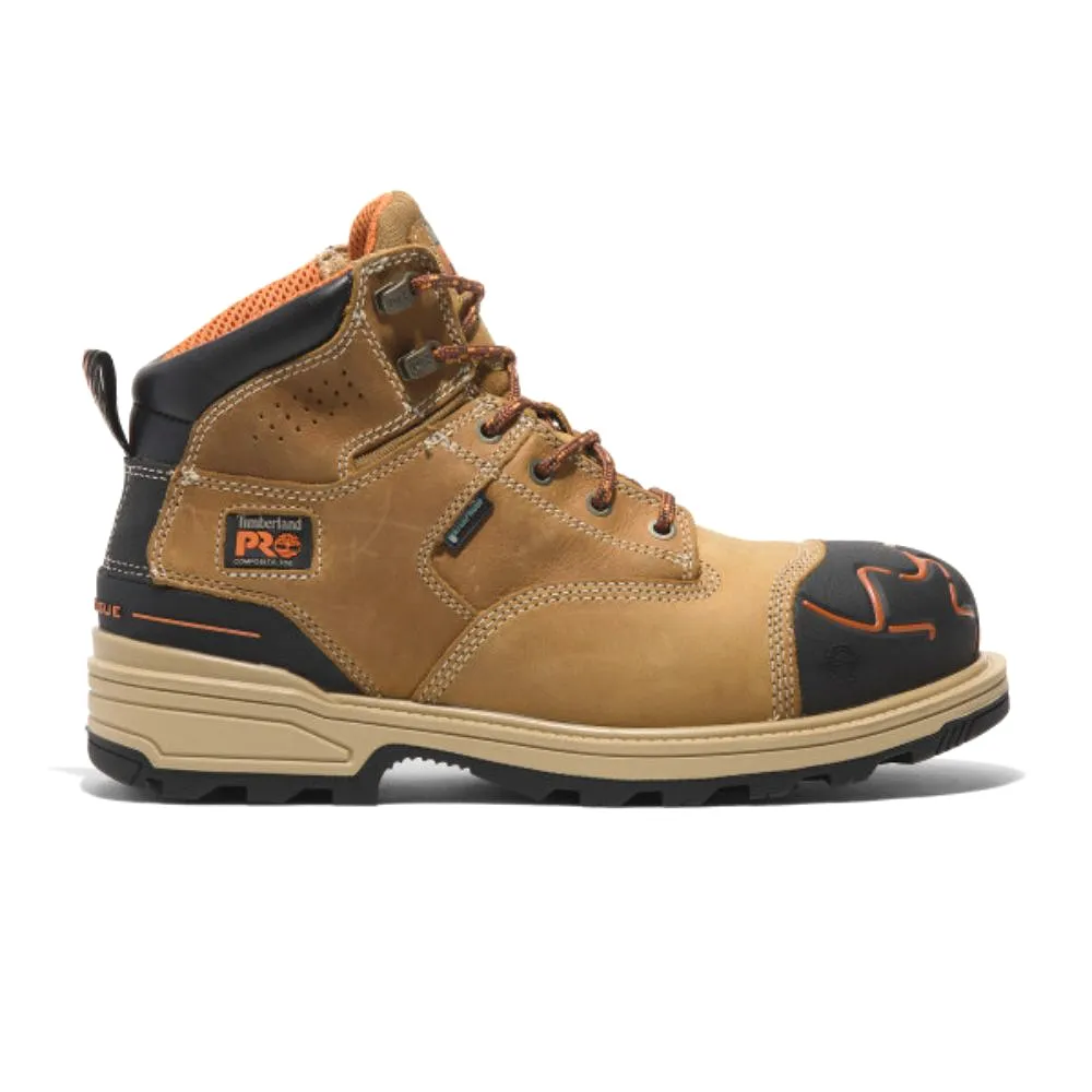 Timberland PRO Magnitude Men's 6 Waterproof Composite Toe Work Boot TB0A44ZW231 - Tan